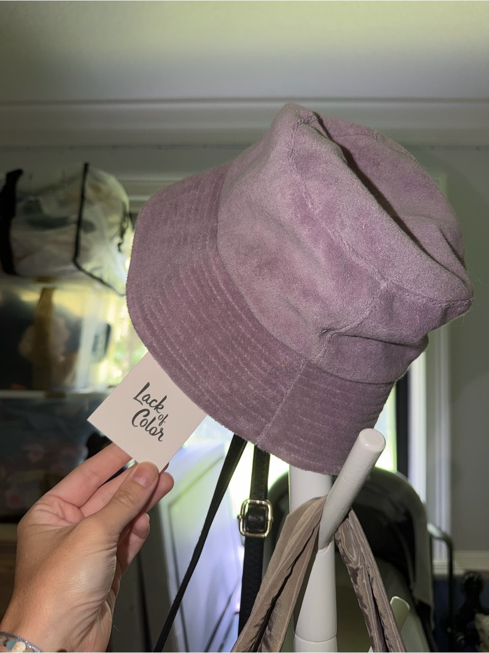 NWT Lack of Color Wave Bucket Hat in Lilac